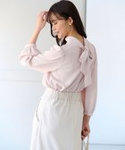 【組曲/KUMIKYOKU】の【KUMIKYOKU NAVY】ジョーゼットシフォン2WAY ボウタイブラウス 人気、トレンドファッション・服の通販 founy(ファニー) ファッション Fashion レディースファッション Fashion for Women トップス・カットソー Cut & Sew Tops シャツ・ブラウス・オフィスカジュアル Elegant Blouses & Button-Ups インナー Innerwear オケージョン Occasion Wear カーディガン Cardigan, Knitwear コレクション Collection, Seasonal Line コンパクト Compact, Small Size シフォン Chiffon, Lightweight Fabric ジャケット Jacket, Outerwear ジョーゼット Georgette, Semi-Sheer Fabric デニム Denim, Jeans Material フォルム Silhouette, Form フォーマル Formal, Dressy フロント Front, Front Design A/W・秋冬 Autumn/Winter 2022年 2022 S/S・春夏 SS, Spring/Summer, Warm Season 2022-2023秋冬・A/W Autumn/Winter 2022–23 AW22–23 夏 Summer エレガント 上品 Elegant セレモニー Ceremony 入学式 Entrance Ceremony 卒業式 Graduation Ceremony thumbnail ベージュ系|ID: prp329100004590781 ipo3291000000033513870