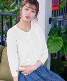 【ティアクラッセ/Tiaclasse】の【洗える】フェイクリボンポケット付きカーディガン 人気、トレンドファッション・服の通販 founy(ファニー) ファッション Fashion レディースファッション Ladies' Fashion Online トップス・カットソー Tops/Tshirt カーディガン Cardigans 春 Spring 洗える Washable カーディガン Cardigan ショート Short チュニック Tunic フェミニン Feminine ボレロ Bolero ポケット Pocket ミラノリブ Milan Ribs モチーフ Motif 無地 Plain Color リボン Ribbon S/S・春夏 Ss・Spring/Summer 再入荷 Restock/Back In Stock/Re Arrival 夏 Summer エレガント 上品 Elegant NEW・新作・新着・新入荷 New Arrivals thumbnail オフホワイト|ID: prp329100004590884 ipo3291000000032578404