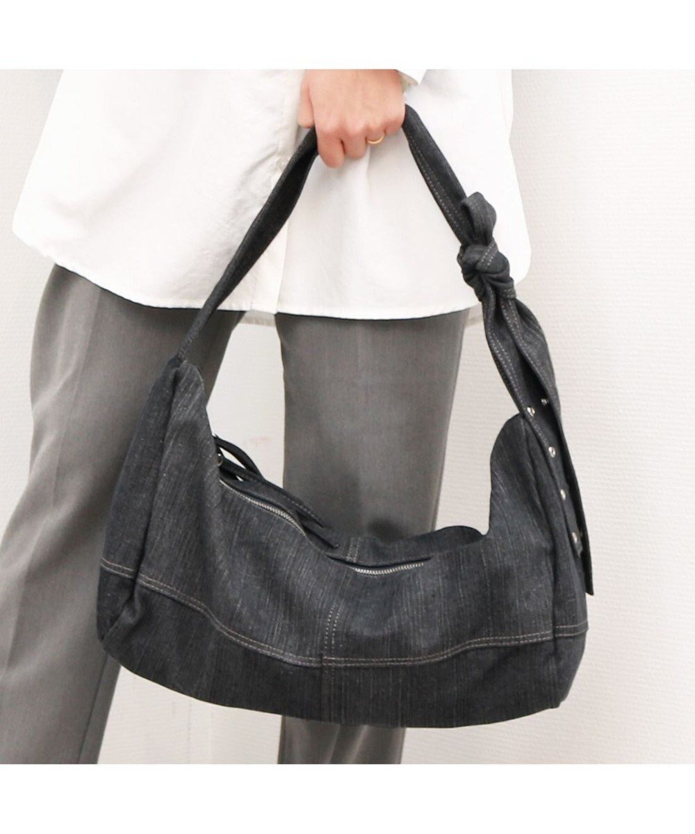 【アンビリオン/UNBILLION】のカシュカシュ cachecache / リボンハトメワンショルダー 人気、トレンドファッション・服の通販 founy(ファニー) 　ファッション　Fashion　レディースファッション　Ladies' Fashion Online　カラフル　Colorful　4月号　April Issue　財布　Wallet　雑誌　Magazine　デニム　Denim　ハンド　Hand　ミックス　Mix　モチーフ　Motif　再入荷　Restock/Back In Stock/Re Arrival　 other-1|ID: prp329100004590919 ipo3291000000032579059