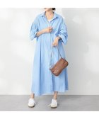 【クラフトスタンダードブティック/CRAFT STANDARD BOUTIQUE】のシワ軽減 /イージーケアシャツワンピース Stripe Sax|ID: prp329100004590962 ipo3291000000032579978