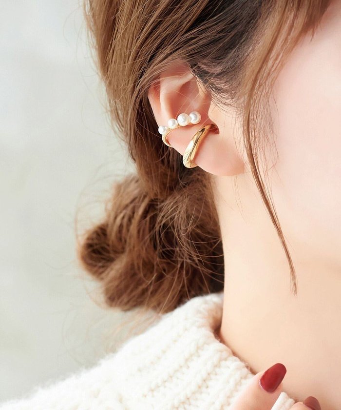 【フィービィー/phoebe】の〈シリーズ累計販売10000点突破!〉≪雑誌掲載商品≫ドレッシングパールイヤーカフ ゴールド インテリア・キッズ・メンズ・レディースファッション・服の通販 founy(ファニー) https://founy.com/ 雑誌掲載アイテム Magazine Picks & Fashion Features ファッション雑誌 Fashion Magazines キャンキャン CanCam ファッション Fashion レディースファッション Fashion for Women ジュエリー Jewelry ファッションリング Fashion Rings イヤリング・フープ・ドロップタイプ Hoop, Drop & Clip Earrings 7月号 July Issue アクセサリー Fashion Accessories イヤリング Earrings シルバー Silver, Metallic Silver トレンド Trend, Trending Now パール Pearl, Pearl Accent メタル Metal, Metal Parts 雑誌 Magazine, Fashion Magazine |ID: prp329100004590987 ipo3291000000035314489