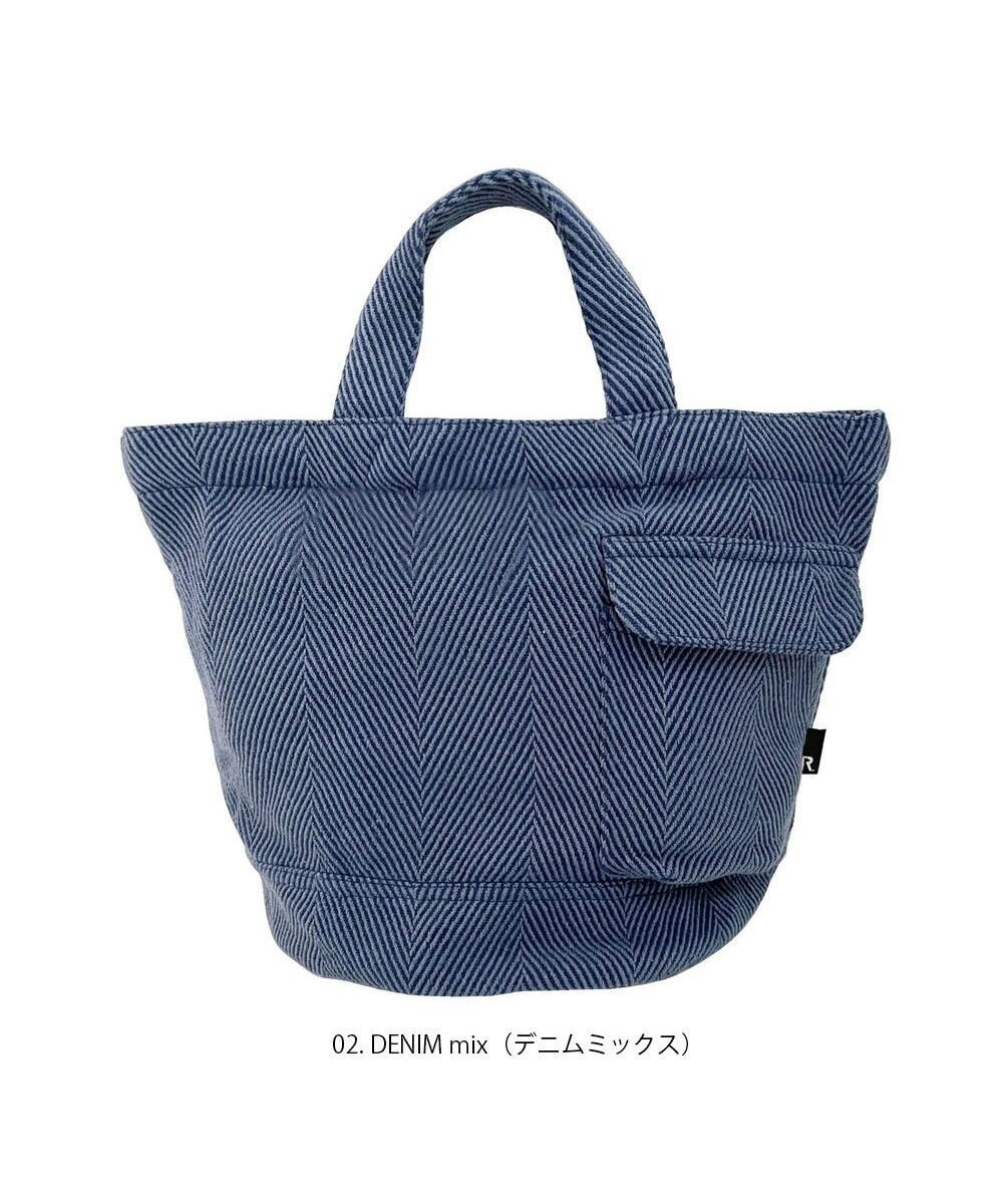 【ルートート/ROOTOTE】の1285【ボトルホルダー付き】SN.デリ.リサイクルコットンH-A インテリア・キッズ・メンズ・レディースファッション・服の通販 founy(ファニー) 　ファッション　Fashion　レディースファッション　Ladies' Fashion Online　バッグ　Bag　アクセサリー　Accessories　カメラ　Camera　グラデーション　Gradation　シンプル　Simple　スカーフ　Scarf　チャーム　Charm　ハンド　Hand　フォルム　Form　ヘリンボーン　Herringbone　ボックス　Box　ポケット　Pocket　ポーチ　Pouch　リラックス　Relax　NEW・新作・新着・新入荷　New Arrivals　02:デニムミックス|ID: prp329100004590993 ipo3291000000032580701