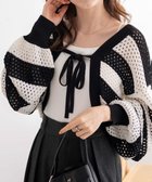 【ウィゴー/WEGO】の【紫外線対策/手洗い可】メッシュリボンボレロ 人気、トレンドファッション・服の通販 founy(ファニー) ファッション Fashion レディースファッション Ladies' Fashion Online トップス・カットソー Tops/Tshirt カーディガン Cardigans 春 Spring カーディガン Cardigan キャミ Cami グラフィック Graphic スマホ Smartphone スリーブ Sleeve タンク Tank デニム Denim トレンド Trend 人気 Popularity ボレロ Bolero ボーダー Border ミニスカート Mini Skirt メッシュ Mesh リボン Ribbon S/S・春夏 Ss・Spring/Summer 再入荷 Restock/Back In Stock/Re Arrival おすすめ Recommend 夏 Summer thumbnail ブラックボーダー|ID: prp329100004591000 ipo3291000000032580941