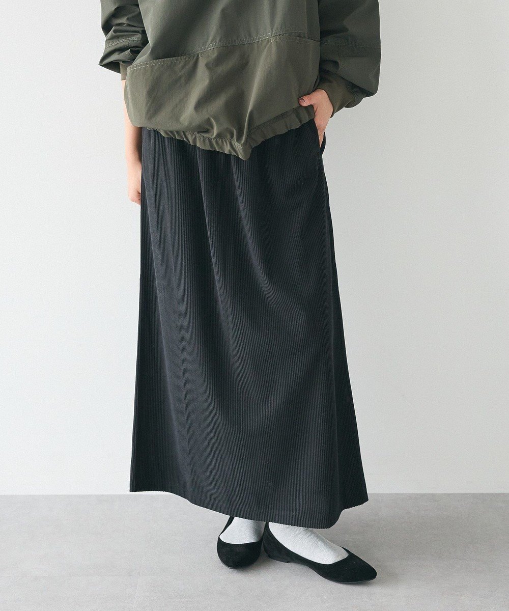 【クラフトスタンダードブティック/CRAFT STANDARD BOUTIQUE】のカットコーデュロイタイトスカート インテリア・キッズ・メンズ・レディースファッション・服の通販 founy(ファニー) 　ファッション　Fashion　レディースファッション　Ladies' Fashion Online　スカート　Skirt　2024年　2024　2024-2025秋冬・A/W　Aw/Autumn/Winter/Fw/Fall/2024-2025　おすすめ　Recommend　コーデュロイ　Corduroy　スリット　Slit　タイトスカート　Tight Skirt　ポケット　Pocket　ロング　Long　今季　This Season　A/W・秋冬　Aw・Autumn/Winter・Fw・Fall-Winter　Black|ID: prp329100004591016 ipo3291000000032581126