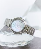 【シチズン/CITIZEN】の【光発電 腕時計】マニッシュな端正さの中にフェミニンな要素を取り入れた2WAYモデル シルバー|ID: prp329100004591067 ipo3291000000033683487
