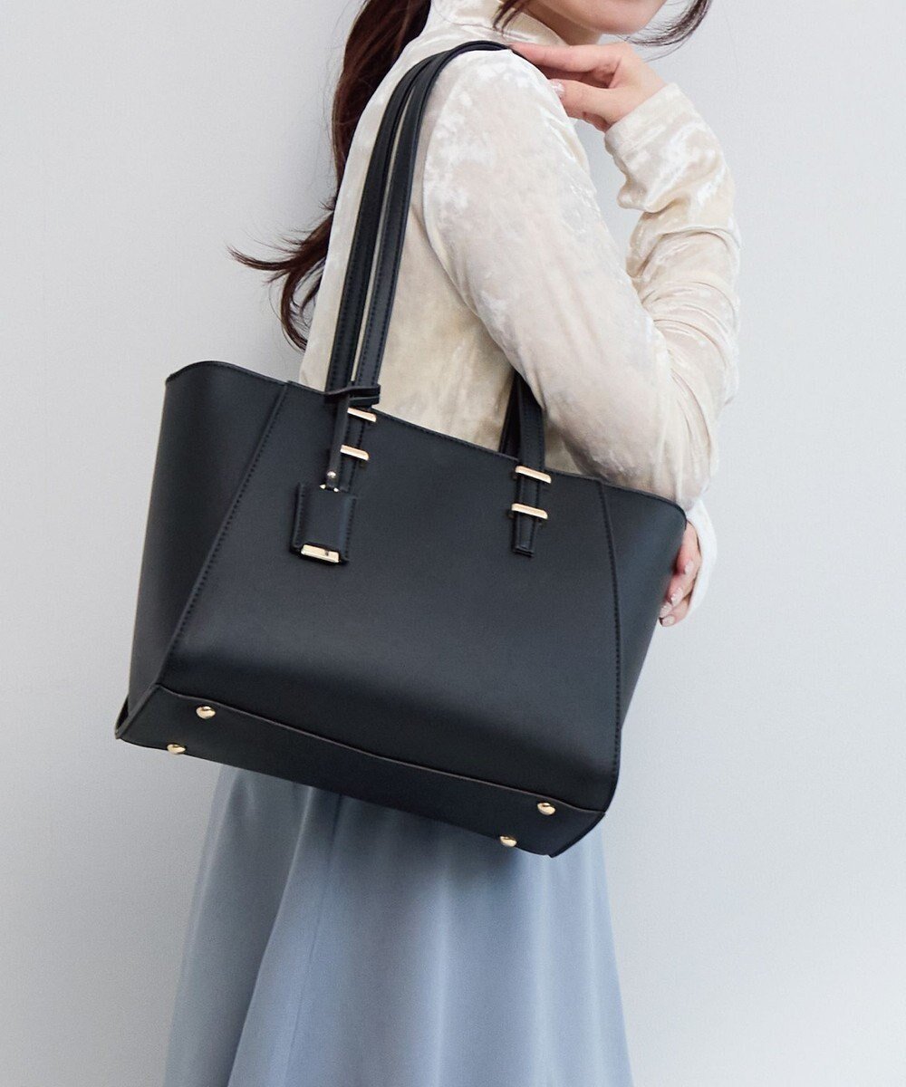 【エースバッグズアンドラゲッジ/ACE BAGS & LUGGAGE】のJewelna Rose バベット ロングハンドル トートバッグ 16187 ジュエルナローズ インテリア・キッズ・メンズ・レディースファッション・服の通販 founy(ファニー) 　ファッション　Fashion　レディースファッション　Ladies' Fashion Online　バッグ　Bag　シンプル　Simple　トレンド　Trend　ポケット　Pocket　リュック　Ruck Sack　ロング　Long　ワーク　Work　おすすめ　Recommend　エレガント 上品　Elegant　ビジネス 仕事 通勤　Business　ブラック|ID: prp329100004591068 ipo3291000000032582301