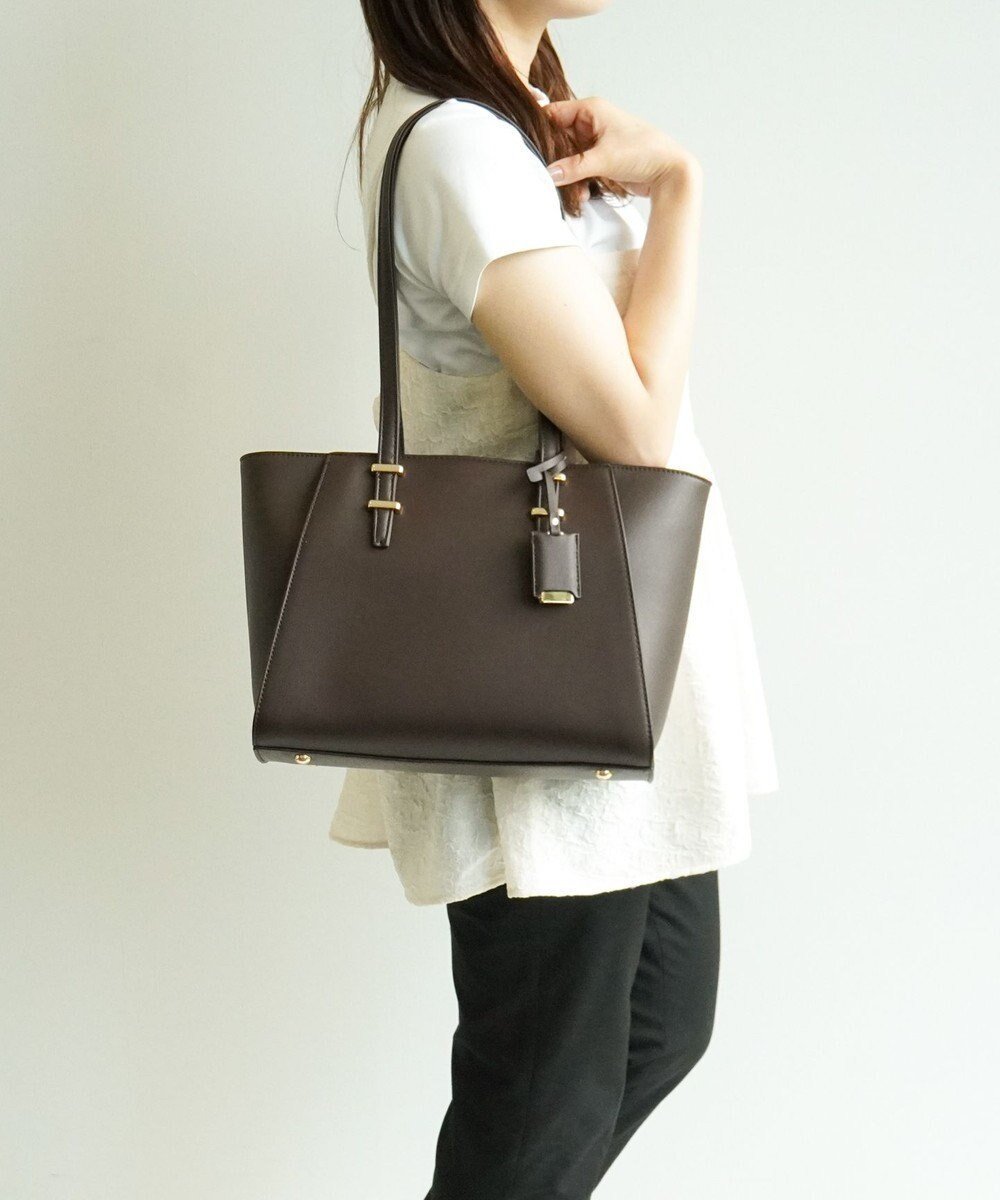 【エースバッグズアンドラゲッジ/ACE BAGS & LUGGAGE】のJewelna Rose バベット ロングハンドル トートバッグ 16187 ジュエルナローズ インテリア・キッズ・メンズ・レディースファッション・服の通販 founy(ファニー) 　ファッション　Fashion　レディースファッション　Ladies' Fashion Online　バッグ　Bag　シンプル　Simple　トレンド　Trend　ポケット　Pocket　リュック　Ruck Sack　ロング　Long　ワーク　Work　おすすめ　Recommend　エレガント 上品　Elegant　ビジネス 仕事 通勤　Business　【SALE】ダークブラウン|ID: prp329100004591068 ipo3291000000032582306