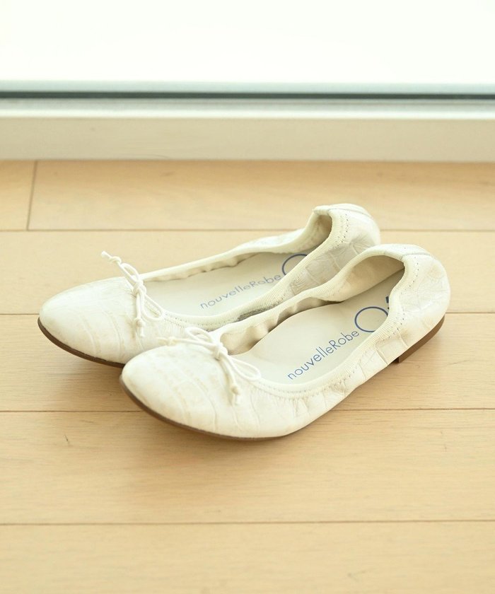 【ヌーベルローブオウ/nouvelleRobe Ou】の【本革・高反発】Round ラウンドトゥ 型押しバレエシューズ インテリア・キッズ・メンズ・レディースファッション・服の通販 founy(ファニー) https://founy.com/ ファッション Fashion レディースファッション Fashion for Women クッション Cushion, Throw Pillow 抗菌 Antibacterial, Bacteria-Resistant シューズ Shoes, Footwear バレエ Ballet, Ballet Style フィット Fit, Slim Fit フラット Flat, Flat Shoes メッシュ Mesh, Net Fabric ラウンド Round, Round Neck おすすめ Recommended / Our Picks |ID: prp329100004591075 ipo3291000000033655947
