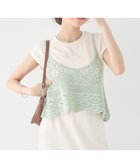 【アースミュージックアンドエコロジー/earth music&ecology】のSET2点 クロシェキャミ+ノースリーブプルオーバー Light Khaki|ID: prp329100004591082 ipo3291000000032582475