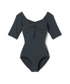 【チャコット/Chacott】の5分袖レオタード 人気、トレンドファッション・服の通販 founy(ファニー) ファッション Fashion レディースファッション Fashion for Women トップス・カットソー Cut & Sew Tops カッティング Cutting Detail シンプル Simple, Minimal ストレッチ Stretch, Stretchy Fabric フィット Fit, Slim Fit 人気 Popular, Best Seller thumbnail ボトルグリーン|ID: prp329100004591092 ipo3291000000033254104