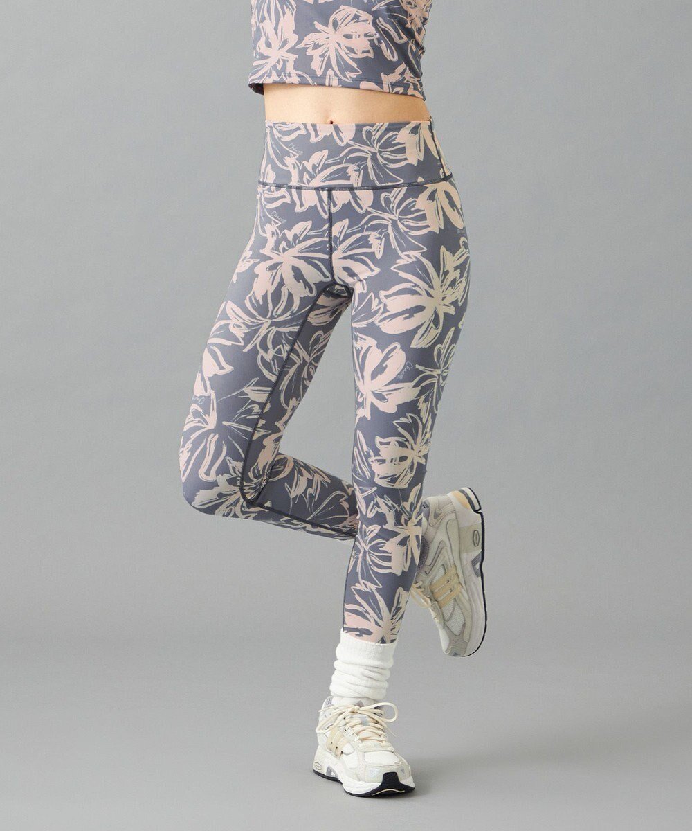 【チャコット/Chacott】のChacott BALANCE Playful フラワーレギンス 人気、トレンドファッション・服の通販 founy(ファニー) 　ファッション　Fashion　レディースファッション　Fashion for Women　パンツ　Pants & Trousers　レギンス　Leggings & Stretch Pants　カラフル　Colorful Design　吸水　Absorbent, Quick-Dry　ストレッチ　Stretch, Stretchy Fabric　手描き　Hand-Drawn, Illustrated　パウダー　Powder, Soft Tone　フィット　Fit, Slim Fit　フラワー　Flower, Floral　プリント　Print, Printed Pattern　ラベンダー　Lavender　レギンス　Leggings, Stretch Pants　 other-1|ID: prp329100004591104 ipo3291000000032582710