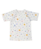 【ミキハウスホットビスケッツ/MIKI HOUSE HOT BISCUITS / KIDS】の【50-60cm】 フライス総柄短肌着 ブルー|ID: prp329100004591290 ipo3291000000032587197
