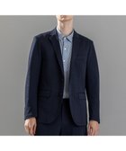 【ジョゼフ オム/JOSEPH HOMME / MEN】の新素材【通気性/接触冷感/ストレッチ/洗える】グリットタックジャージー / ストレッチジャケット ネイビー系|ID: prp329100004591300 ipo3291000000032587264