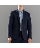 【ジョゼフ オム/JOSEPH HOMME / MEN】の新素材【通気性/接触冷感/ストレッチ/洗える】グリットタックジャージー / ストレッチジャケット ネイビー系|ID: prp329100004591300 ipo3291000000032850493
