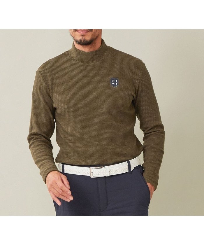 【23区 ゴルフ/23区GOLF / MEN】の冬の定番トップス【MEN】【吸湿発熱】グランサーモワッフル モックネックシャツ インテリア・キッズ・メンズ・レディースファッション・服の通販 founy(ファニー) https://founy.com/ ファッション Fashion メンズファッション Men's Style Online トップス・カットソー Tops/Tshirt/Men シャツ Shirts アクリル Acrylic カットソー Cut And Sew ゴルフ Golf スウェット Sweat ベーシック Basic ワッフル Waffle 人気 Popularity 今季 This Season 冬 Winter 定番 Standard A/W・秋冬 Aw・Autumn/Winter・Fw・Fall-Winter |ID: prp329100004591316 ipo3291000000032587393
