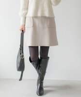 【エニィ スィス/any SiS】の【セットアップ可】メルトンライク ミニスカート 人気、トレンドファッション・服の通販 founy(ファニー) ファッション Fashion レディースファッション Fashion for Women セットアップ Matching Sets スカート・ミニ/ミディ/マキシ Skirts / Mini, Midi & Maxi Skirts スカート Skirts ミニスカート Mini Skirts シンプル Simple, Minimal ストレッチ Stretch, Stretchy Fabric セットアップ Set-Up, Coordinated Outfit フェルト Felt, Felt Fabric ポケット Pocket, Pocket Detail ミニスカート Mini Skirt, Short Skirt メルトン Melton, Heavy Wool エレガント 上品 Elegant A/W・秋冬 Autumn/Winter |ID:prp329100004591345