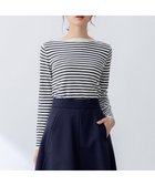 【組曲/KUMIKYOKU】のシルク混ニットロングTシャツ 人気、トレンドファッション・服の通販 founy(ファニー) ファッション Fashion レディースファッション Fashion for Women トップス・カットソー Cut & Sew Tops ニット Knit Tops & Sweaters シャツ・ブラウス・オフィスカジュアル Elegant Blouses & Button-Ups ロングTシャツ・Tシャツ Longline T-Shirts & Tees シルク Silk, 100% Silk シルバー Silver, Metallic Silver ストレッチ Stretch, Stretchy Fabric セーター Sweater, Knitwear フィット Fit, Slim Fit ロング Long, Long-Length 夏 Summer 春 Spring S/S・春夏 SS, Spring/Summer, Warm Season thumbnail アイボリー系1|ID: prp329100004591360 ipo3291000000036255946
