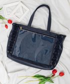 【ウィゴー/WEGO】の【痛バ&推し活グッズ】レースアップ痛バッグL ネイビー|ID: prp329100004591363 ipo3291000000032588090