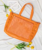 【ウィゴー/WEGO】の【痛バ&推し活グッズ】レースアップ痛バッグL オレンジ|ID: prp329100004591363 ipo3291000000032588095