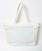【ウィゴー/WEGO】の【痛バ&推し活グッズ】レースアップ痛バッグL ホワイト|ID: prp329100004591363 ipo3291000000032682051