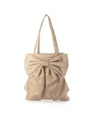 【アンビリオン/UNBILLION】のカシュカシュ cachecache / リボン付タテ型トートバッグ ベージュ|ID: prp329100004591369 ipo3291000000032588196