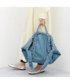 【アンビリオン/UNBILLION】のカシュカシュ cachecache / 2wayビッグデニムトート 人気、トレンドファッション・服の通販 founy(ファニー) ファッション Fashion レディースファッション Ladies' Fashion Online バッグ Bag ヴィンテージ Vintage カラフル Colorful デニム Denim ハンド Hand ビッグ Big フリンジ Fringe ミックス Mix モチーフ Motif 再入荷 Restock/Back In Stock/Re Arrival thumbnail ブルー|ID: prp329100004591377 ipo3291000000032588251