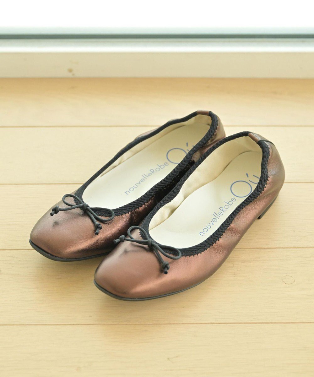 【ヌーベルローブオウ/nouvelleRobe Ou】の【本革・高反発】Square スクエアトゥ メタリックバレエシューズ 人気、トレンドファッション・服の通販 founy(ファニー) ファッション Fashion レディースファッション Fashion for Women クッション Cushion, Throw Pillow 抗菌 Antibacterial, Bacteria-Resistant シューズ Shoes, Footwear スクエア Square, Square Shape バレエ Ballet, Ballet Style フィット Fit, Slim Fit フラット Flat, Flat Shoes メッシュ Mesh, Net Fabric おすすめ Recommended / Our Picks other-1|ID: prp329100004591388 ipo3291000000033655989