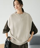 【クラフトスタンダードブティック/CRAFT STANDARD BOUTIQUE】のクルーネックニットベスト Gray Beige|ID: prp329100004591391 ipo3291000000032672411