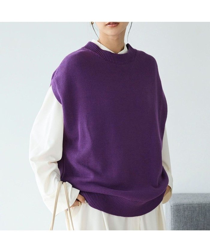 【クラフトスタンダードブティック/CRAFT STANDARD BOUTIQUE】のクルーネックニットベスト インテリア・キッズ・メンズ・レディースファッション・服の通販 founy(ファニー) https://founy.com/ ファッション Fashion レディースファッション Ladies' Fashion Online アウター Coat Outerwear トップス・カットソー Tops/Tshirt ニット Knit Tops ベスト/ジレ Gilets/Vests 洗える Washable ショルダー Shoulder シンプル Simple ドロップ Drop フォルム Form ベスト Vest ポケット Pocket ミドル Middle A/W・秋冬 Aw・Autumn/Winter・Fw・Fall-Winter NEW・新作・新着・新入荷 New Arrivals 2024年 2024 2024-2025秋冬・A/W Aw/Autumn/Winter/Fw/Fall/2024-2025 |ID: prp329100004591391 ipo3291000000032672413