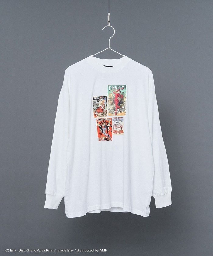 【クラフトスタンダードブティック/CRAFT STANDARD BOUTIQUE】のアートコラボ【ジュール・シェレ】ロンTEE インテリア・キッズ・メンズ・レディースファッション・服の通販 founy(ファニー) https://founy.com/ ファッション Fashion レディースファッション Fashion for Women トップス・カットソー Cut & Sew Tops シャツ・ブラウス・オフィスカジュアル Elegant Blouses & Button-Ups ロングTシャツ・Tシャツ Longline T-Shirts & Tees カットソー・ベーシックTシャツ Cut-and-Sewn Tops / Stretch Tees & Basics 秋 Autumn カットソー Cut and Sewn Top チェック Check, Plaid, Tartan プリント Print, Printed Pattern ベーシック Basic, Essential ポケット Pocket, Pocket Detail 羽織 Haori, Light Jacket A/W・秋冬 Autumn/Winter おすすめ Recommended / Our Picks |ID: prp329100004591392 ipo3291000000033655998