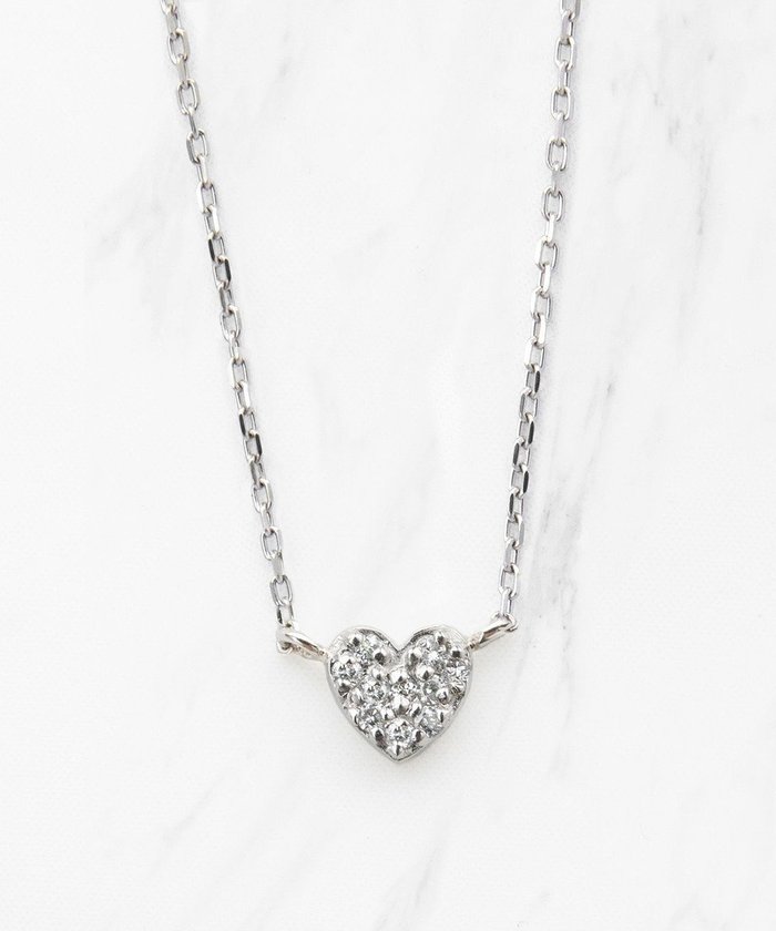 【トッカ/TOCCA】の【WEB限定】FULL OF LOVE NECKLACE プラチナ ダイヤモンド ネックレス インテリア・キッズ・メンズ・レディースファッション・服の通販 founy(ファニー) https://founy.com/ ファッション Fashion レディースファッション Fashion for Women ジュエリー Jewelry ネックレス Necklaces & Pendants アクセサリー Fashion Accessories シンプル Simple, Minimal ジュエリー Jewelry, Accessories ダイヤモンド Diamond, Brilliant Cut チェーン Chain, Chain Strap デコルテ Décolleté, Neckline ネックレス Necklace, Pendant Necklace フォルム Silhouette, Form ポーチ Pouch, Small Case モチーフ Motif, Design Theme おすすめ Recommended / Our Picks |ID: prp329100004591393 ipo3291000000033656001