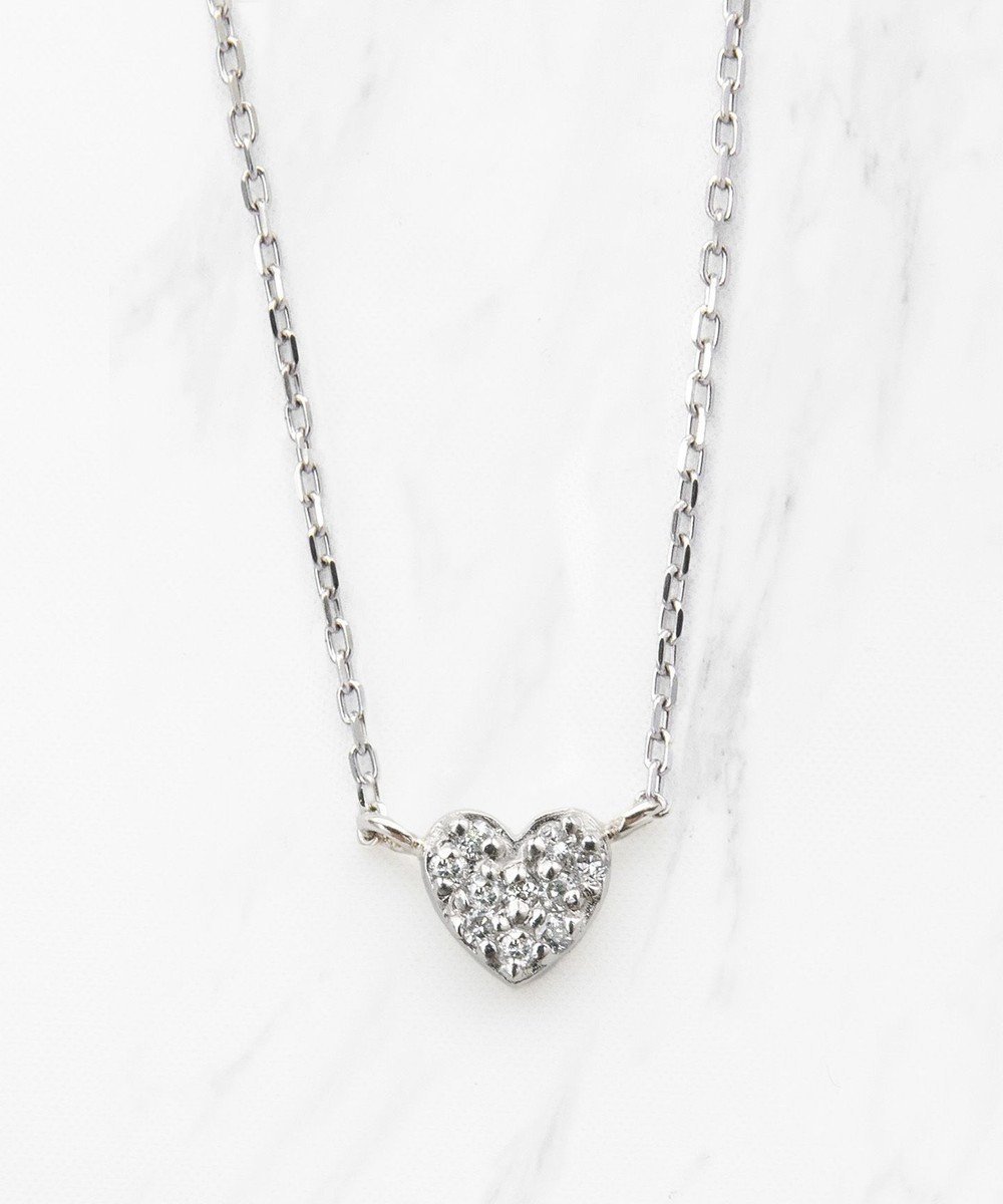 【トッカ/TOCCA】の【WEB限定】FULL OF LOVE NECKLACE プラチナ ダイヤモンド ネックレス 人気、トレンドファッション・服の通販 founy(ファニー) 　ファッション　Fashion　レディースファッション　Fashion for Women　ジュエリー　Jewelry　ネックレス　Necklaces & Pendants　アクセサリー　Fashion Accessories　シンプル　Simple, Minimal　ジュエリー　Jewelry, Accessories　ダイヤモンド　Diamond, Brilliant Cut　チェーン　Chain, Chain Strap　デコルテ　Décolleté, Neckline　ネックレス　Necklace, Pendant Necklace　フォルム　Silhouette, Form　ポーチ　Pouch, Small Case　モチーフ　Motif, Design Theme　おすすめ　Recommended / Our Picks　 other-1|ID: prp329100004591393 ipo3291000000033656001