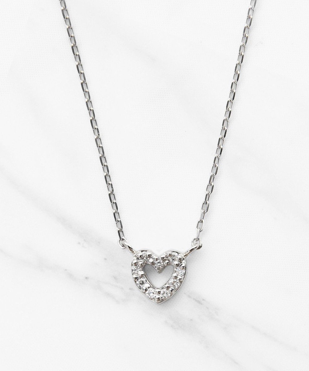 【トッカ/TOCCA】の【WEB限定】IN YOUR HEART NECKLACE プラチナ ダイヤモンド ネックレス 人気、トレンドファッション・服の通販 founy(ファニー) 　ファッション　Fashion　レディースファッション　Fashion for Women　ジュエリー　Jewelry　ネックレス　Necklaces & Pendants　アクセサリー　Fashion Accessories　シンプル　Simple, Minimal　ジュエリー　Jewelry, Accessories　ダイヤモンド　Diamond, Brilliant Cut　チェーン　Chain, Chain Strap　デコルテ　Décolleté, Neckline　ネックレス　Necklace, Pendant Necklace　ポーチ　Pouch, Small Case　モチーフ　Motif, Design Theme　おすすめ　Recommended / Our Picks　 other-1|ID: prp329100004591395 ipo3291000000032672435