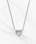 【トッカ/TOCCA】の【WEB限定】IN YOUR HEART NECKLACE プラチナ ダイヤモンド ネックレス プラチナ系|ID: prp329100004591395 ipo3291000000032672436