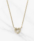 【トッカ/TOCCA】の【WEB限定】IN YOUR HEART NECKLACE K10 ダイヤモンド ネックレス イエローゴールド系|ID: prp329100004591396 ipo3291000000032672443