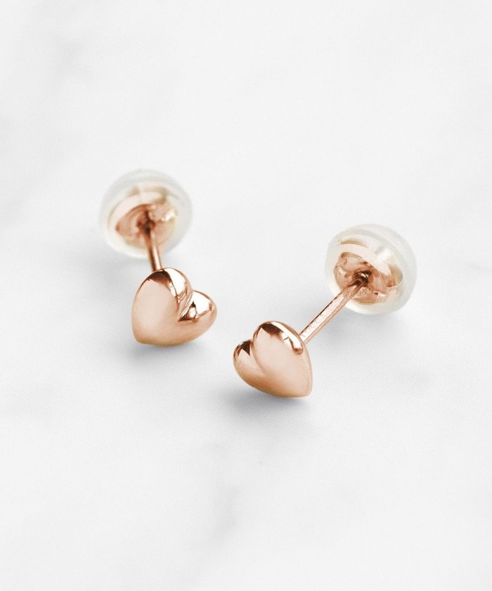 【トッカ/TOCCA】の【WEB限定】WITH HEART MINI PIERCED EARRINGS K10 ピアス インテリア・キッズ・メンズ・レディースファッション・服の通販 founy(ファニー) https://founy.com/ ファッション Fashion レディースファッション Ladies' Fashion Online ジュエリー Jewelry リング Rings イヤリング Earrings アクセサリー Accessories ジュエリー Jewelry フォルム Form ポーチ Pouch NEW・新作・新着・新入荷 New Arrivals |ID: prp329100004591397 ipo3291000000032672446