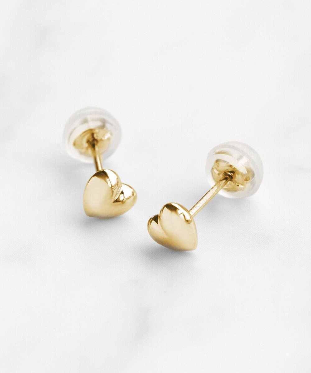 【トッカ/TOCCA】の【WEB限定】WITH HEART MINI PIERCED EARRINGS K10 ピアス インテリア・キッズ・メンズ・レディースファッション・服の通販 founy(ファニー) ファッション Fashion レディースファッション Fashion for Women ジュエリー Jewelry ファッションリング Fashion Rings イヤリング・フープ・ドロップタイプ Hoop, Drop & Clip Earrings アクセサリー Fashion Accessories ジュエリー Jewelry, Accessories フォルム Silhouette, Form ポーチ Pouch, Small Case イエローゴールド系|ID: prp329100004591397 ipo3291000000033656013
