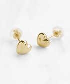 【トッカ/TOCCA】の【WEB限定】WITH HEART PIERCED EARRINGS K10 ピアス イエローゴールド系|ID: prp329100004591398 ipo3291000000032642149