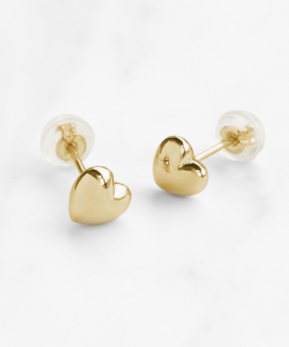 【トッカ/TOCCA】の【WEB限定】WITH HEART PIERCED EARRINGS K10 ピアス インテリア・キッズ・メンズ・レディースファッション・服の通販 founy(ファニー) 　ファッション　Fashion　レディースファッション　Fashion for Women　ジュエリー　Jewelry　ファッションリング　Fashion Rings　イヤリング・フープ・ドロップタイプ　Hoop, Drop & Clip Earrings　アクセサリー　Fashion Accessories　ジュエリー　Jewelry, Accessories　フォルム　Silhouette, Form　ポーチ　Pouch, Small Case　イエローゴールド系|ID: prp329100004591398 ipo3291000000033519748