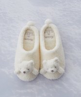 【メゾンドフルール/Maison de FLEUR】のシロクマルームシューズ 人気、トレンドファッション・服の通販 founy(ファニー) ファッション Fashion レディースファッション Fashion for Women クッション Cushion, Throw Pillow シューズ Shoes, Footwear スリッパ Slippers, Room Shoes リラックス Relax, Relaxed Fit |ID:prp329100004591399
