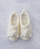 【メゾンドフルール/Maison de FLEUR】のシロクマルームシューズ Ivory|ID: prp329100004591399 ipo3291000000032672454