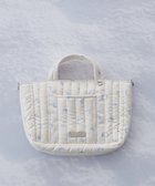 【メゾンドフルール/Maison de FLEUR】のシロクマキルトショルダーバッグ 人気、トレンドファッション・服の通販 founy(ファニー) ファッション Fashion レディースファッション Fashion for Women バッグ Bags おすすめ Recommended / Our Picks キルティング Quilted, Quilting チャーム Charm, Pendant エレガント 上品 Elegant thumbnail Ivory|ID: prp329100004591402 ipo3291000000033656023