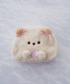 【メゾンドフルール/Maison de FLEUR】のラッコフェイスポーチ Ivory|ID: prp329100004591404 ipo3291000000032672484