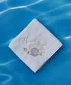 【メゾンドフルール/Maison de FLEUR】のシェル刺繍タオルハンカチ Light Blue|ID: prp329100004591409 ipo3291000000033656035