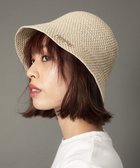【グリーンパークス/Green Parks】のme Jane/クロシェニットハット Ecru|ID: prp329100004591415 ipo3291000000032672547