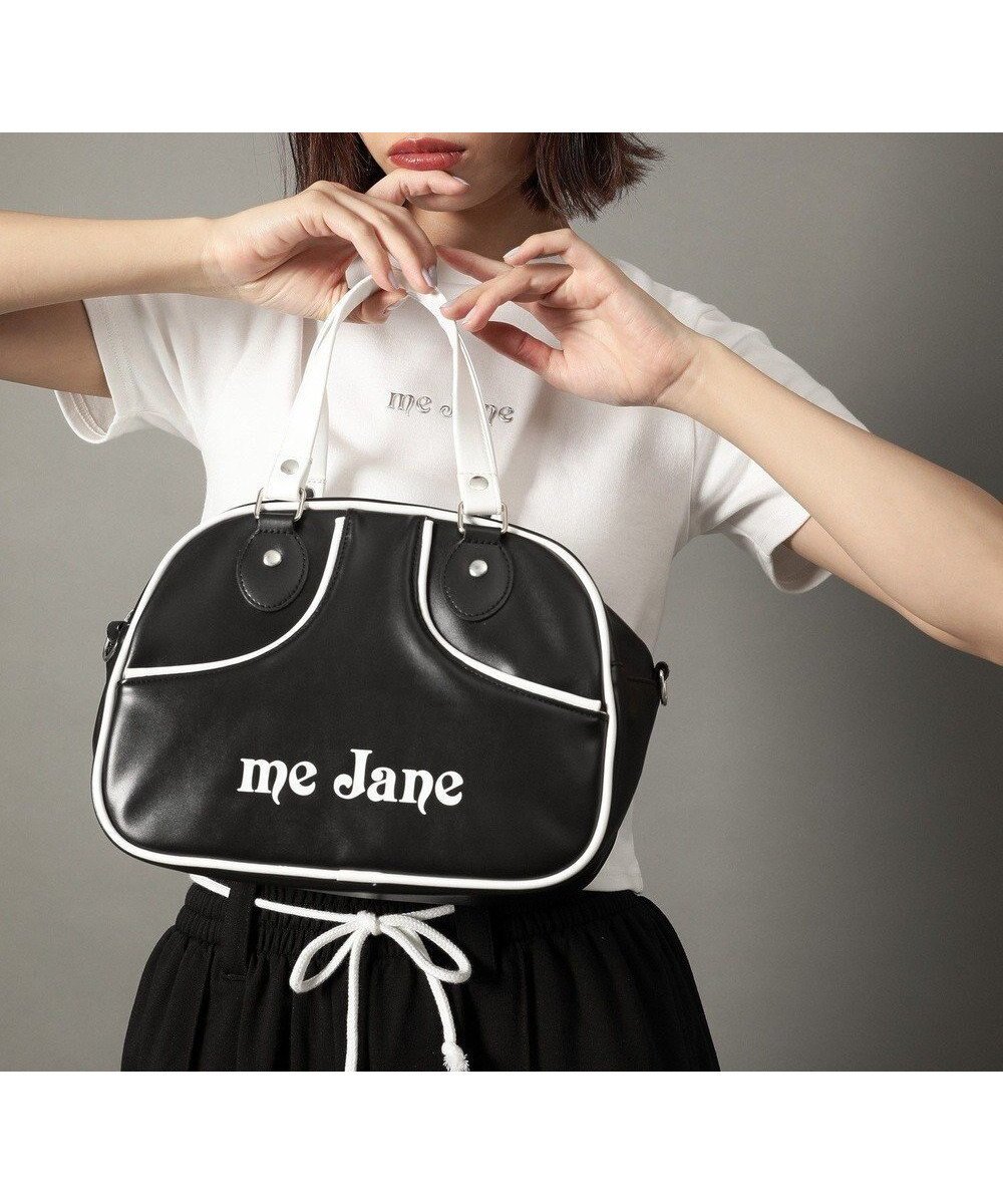【グリーンパークス/Green Parks】のme Jane/レトロボストンバッグ インテリア・キッズ・メンズ・レディースファッション・服の通販 founy(ファニー) 　ファッション　Fashion　レディースファッション　Fashion for Women　バッグ　Bags　おすすめ　Recommended / Our Picks　コンパクト　Compact, Small Size　シンプル　Simple, Minimal　フォルム　Silhouette, Form　ボストンバッグ　Boston Bag, Retro Bag　モノトーン　Monotone, Black and White　今季　This Season, Current Season　Black|ID: prp329100004591416 ipo3291000000032672558