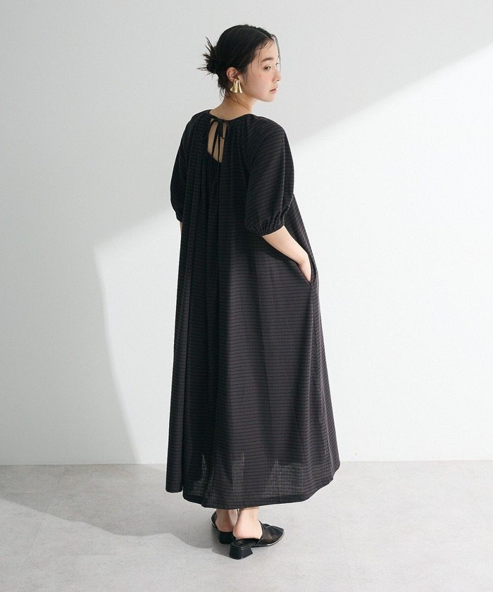 【グリーンパークス/Green Parks】の・SUGAR SPOON ボーダーリブワンピース インテリア・キッズ・メンズ・レディースファッション・服の通販 founy(ファニー) https://founy.com/ ファッション Fashion レディースファッション Fashion for Women ワンピース Dresses おすすめ Recommended / Our Picks ギャザー Gathered, Ruffled スリーブ Sleeve, Long Sleeve / Short Sleeve バルーン Balloon, Balloon Silhouette ボーダー Border, Stripe ポケット Pocket, Pocket Detail リボン Ribbon, Bow ロング Long, Long-Length 夏 Summer 春 Spring S/S・春夏 SS, Spring/Summer, Warm Season |ID: prp329100004591419 ipo3291000000032588474