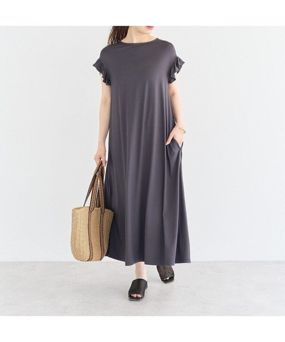 【グリーンパークス/Green Parks】の・SUGAR SPOON 【ラッシュガード】フリル 人気、トレンドファッション・服の通販 founy(ファニー) 　ファッション　Fashion　レディースファッション　Fashion for Women　ワンピース　Dresses　おすすめ　Recommended / Our Picks　フリル　Frill, Ruffle　ポケット　Pocket, Pocket Detail　吸水　Absorbent, Quick-Dry　A/W・秋冬　Autumn/Winter　 other-1|ID: prp329100004591423 ipo3291000000032588491
