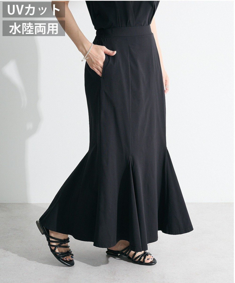 【グリーンパークス/Green Parks】の・SUGAR SPOON 【ラッシュガード】スカー インテリア・キッズ・メンズ・レディースファッション・服の通販 founy(ファニー) ファッション Fashion レディースファッション Fashion for Women スカート Skirts おすすめ Recommended / Our Picks クール Cool, Chic サマー Summer, Summer Style ポケット Pocket, Pocket Detail マーメイド Mermaid, Fishtail Silhouette 吸水 Absorbent, Quick-Dry A/W・秋冬 Autumn/Winter Black|ID: prp329100004591424 ipo3291000000033648747