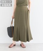 【グリーンパークス/Green Parks】の・SUGAR SPOON 【ラッシュガード】スカー 人気、トレンドファッション・服の通販 founy(ファニー) ファッション Fashion レディースファッション Fashion for Women スカート Skirts おすすめ Recommended / Our Picks クール Cool, Chic サマー Summer, Summer Style ポケット Pocket, Pocket Detail マーメイド Mermaid, Fishtail Silhouette 吸水 Absorbent, Quick-Dry A/W・秋冬 Autumn/Winter thumbnail Khaki|ID: prp329100004591424 ipo3291000000033648749